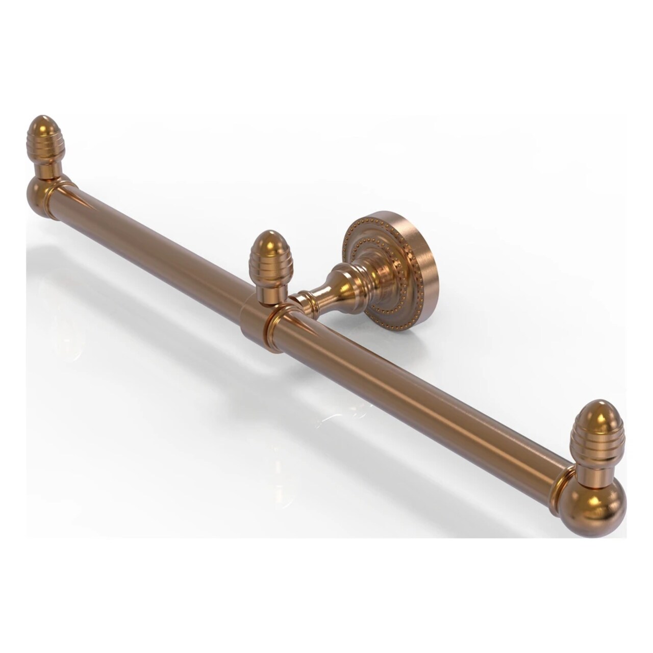 Dottingham Collection 2 Arm Guest Towel Holder - Bpdt-Htb-2-Bbr